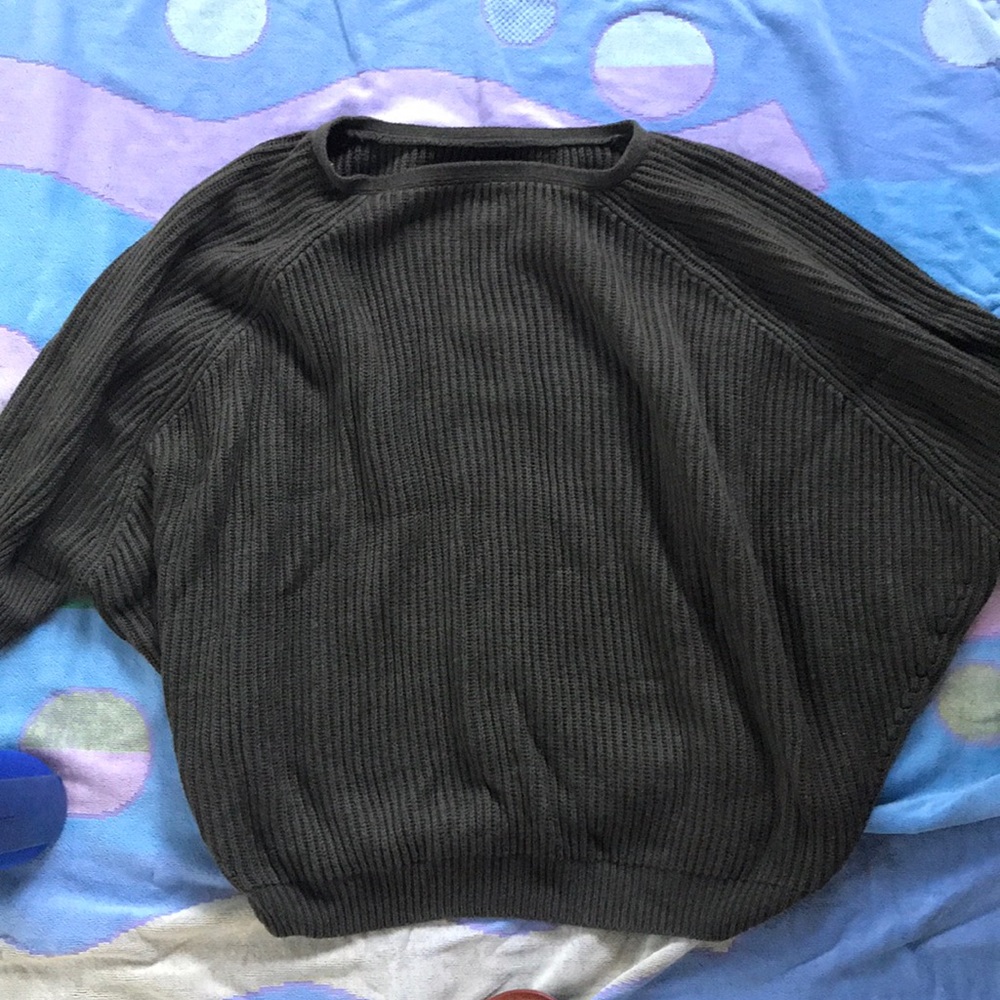 Chico’s green shirt